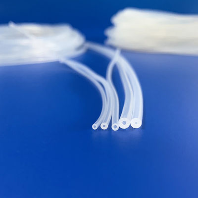 छोटे व्यास का पतला मोटाई वाला सिलिकॉन रबर ट्यूब 0.5mm 0.8mm 1mm 1.2mm 1.5mm 1.9mm 2mm